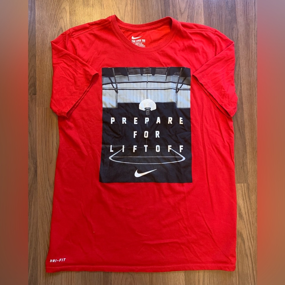 Nike Men's Prepare for Lift Off Dri-Fit Basketball Court T-Shirt - LARGE TEE NBA